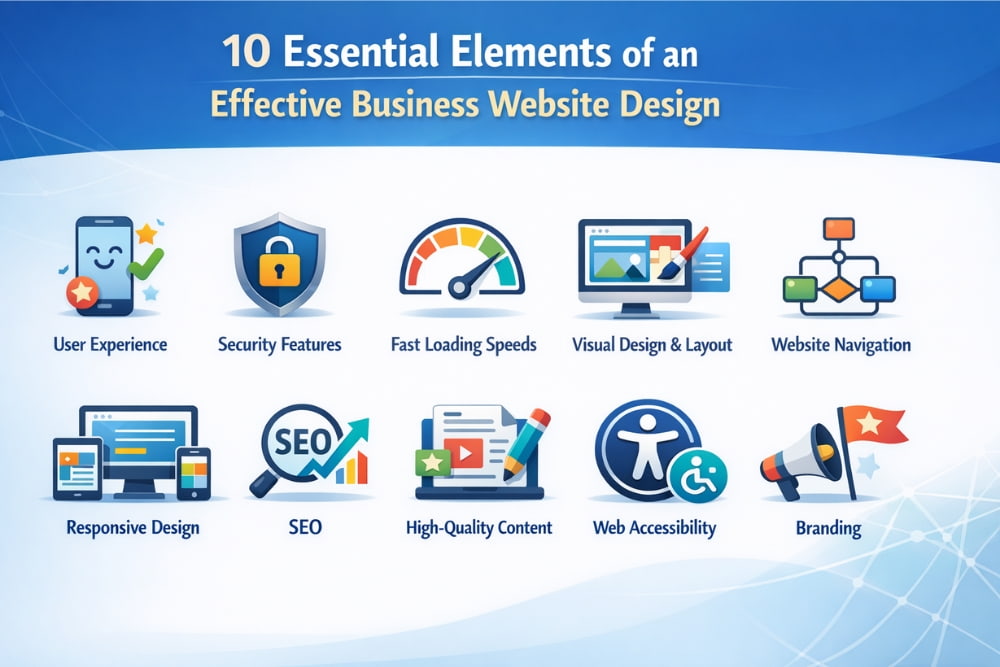 10 Key Elements of Effective Business Website Design