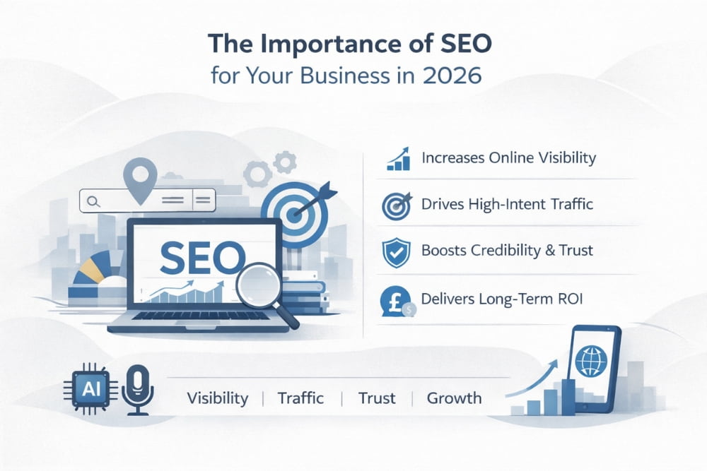 Why SEO Is Essential for UK Businesses in 2026: 17 Benefits That Drive Traffic, Leads and ROI